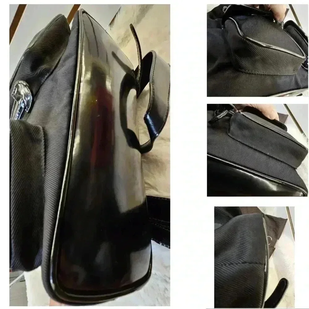 Gucci Bamboo Drawstring  Nylon Backpack - Picture 7 of 16